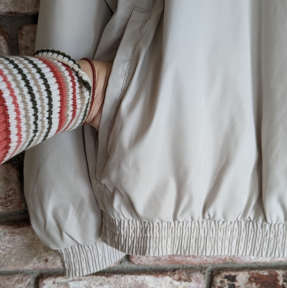 🎐 Seaside Oregon Beige Windbreaker Pullover Baru Sports Small - Picture 4 of 7